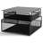 Onyx Mesh Mountable Hanging Desk Storage