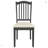 6-Piece Rustic Dining Set Rectangular Trestle Table and 4 Upholstered Chairs & Bench-337837866-337837861