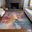 Tapis orange intérieur / extérieur lavable à la machine Claudian ACN1632-104236051