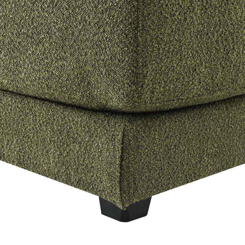 Jurinus Modular Sofa, Green Fabric