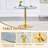 5 - Piece Pedestal Dining Set-50369078-50369076