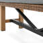 Truss Outdoor Teak Dining Bench