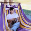 Hamac à l'effigie du logo athlétique des Tigers de LSU, violet et or