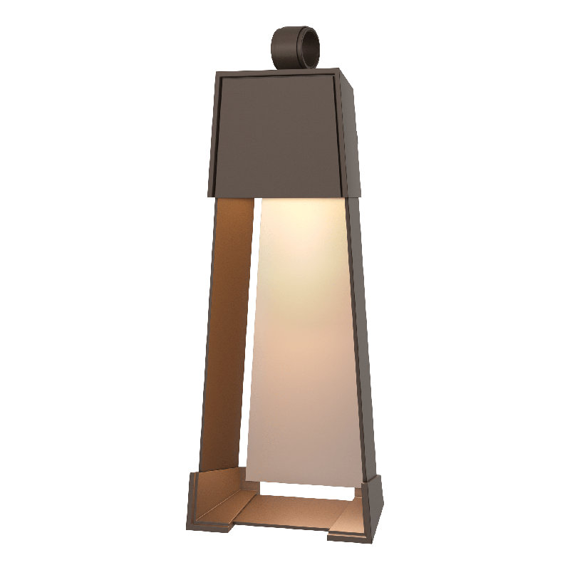 Revere Steel Wall Light, 25.1" H x 10.2" W x 4" D, Coastal Bronze, Natural Iron