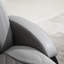 Fauteuil inclinable en polyuréthane avec repose-pieds HOMcom