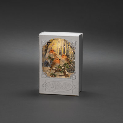 Christmas Bird Snow Globe