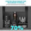 Évier de cuisine encastré à simple cuve en acier inoxydable - calibre 16 - 36 po x 19 po x 9 po