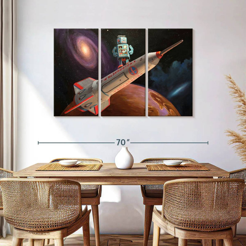 Ashelle Rocket Surfer, H 36 po x l 57 po