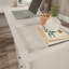 Bureau en L en forme de L avec tiroirs