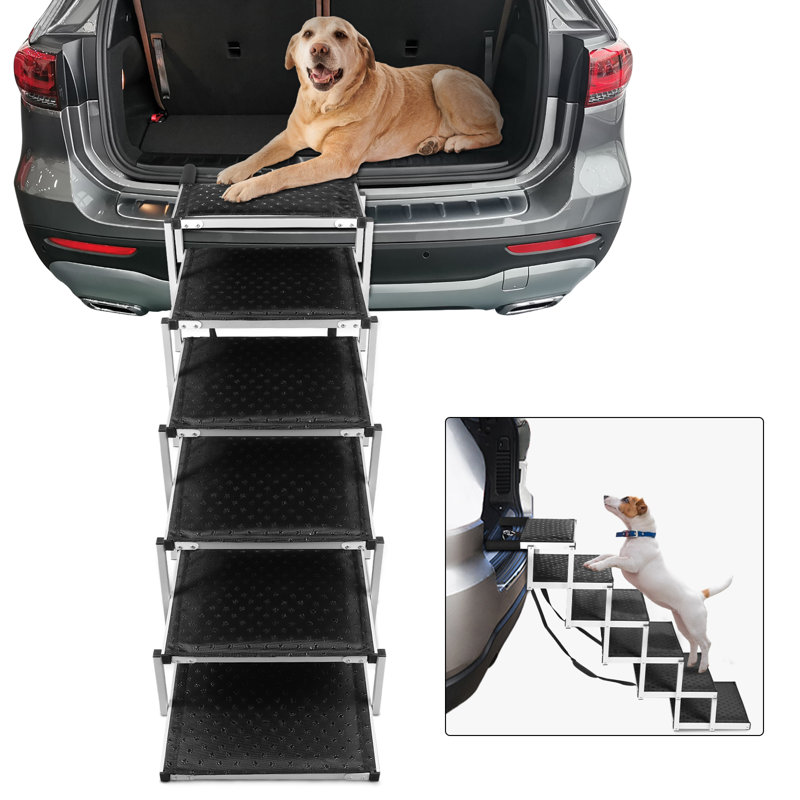 Escalier pour animaux portable 6 marches Aevah