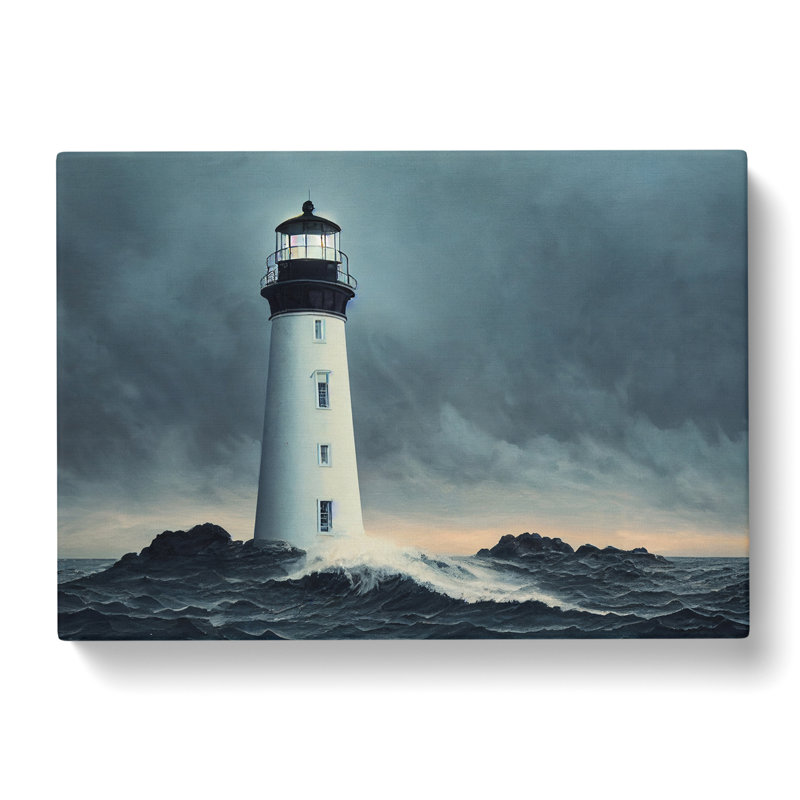 Masterful Lighthouse - Wrapped Canvas