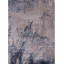 Tapis brun / bleu à motif abstrait Brinnon-932183953