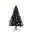 4.92' H Lighted Artificial Christmas Tree-692144264-692139111-692141390