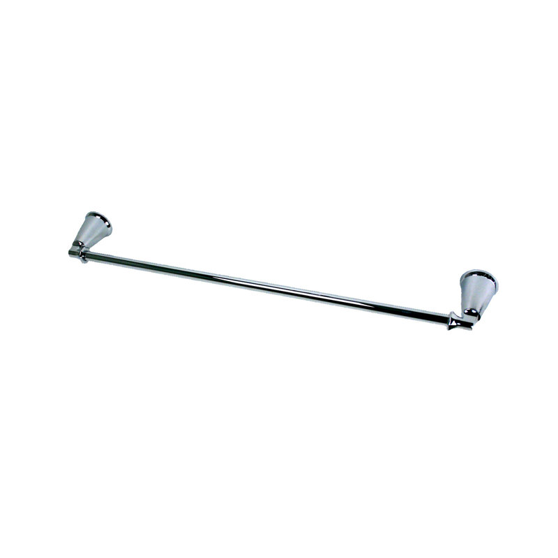 Porte-serviettes mural 24 po Z Collection, Chrome poli