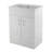 Single Bathroom Vanity with Integrated Vitreous China Basin