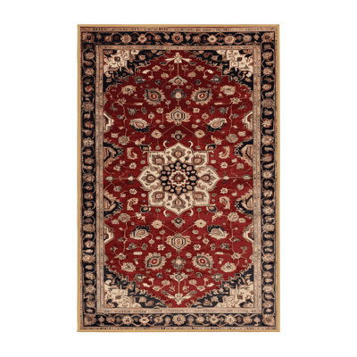 Machine Washable Turkish Brown Area Rug