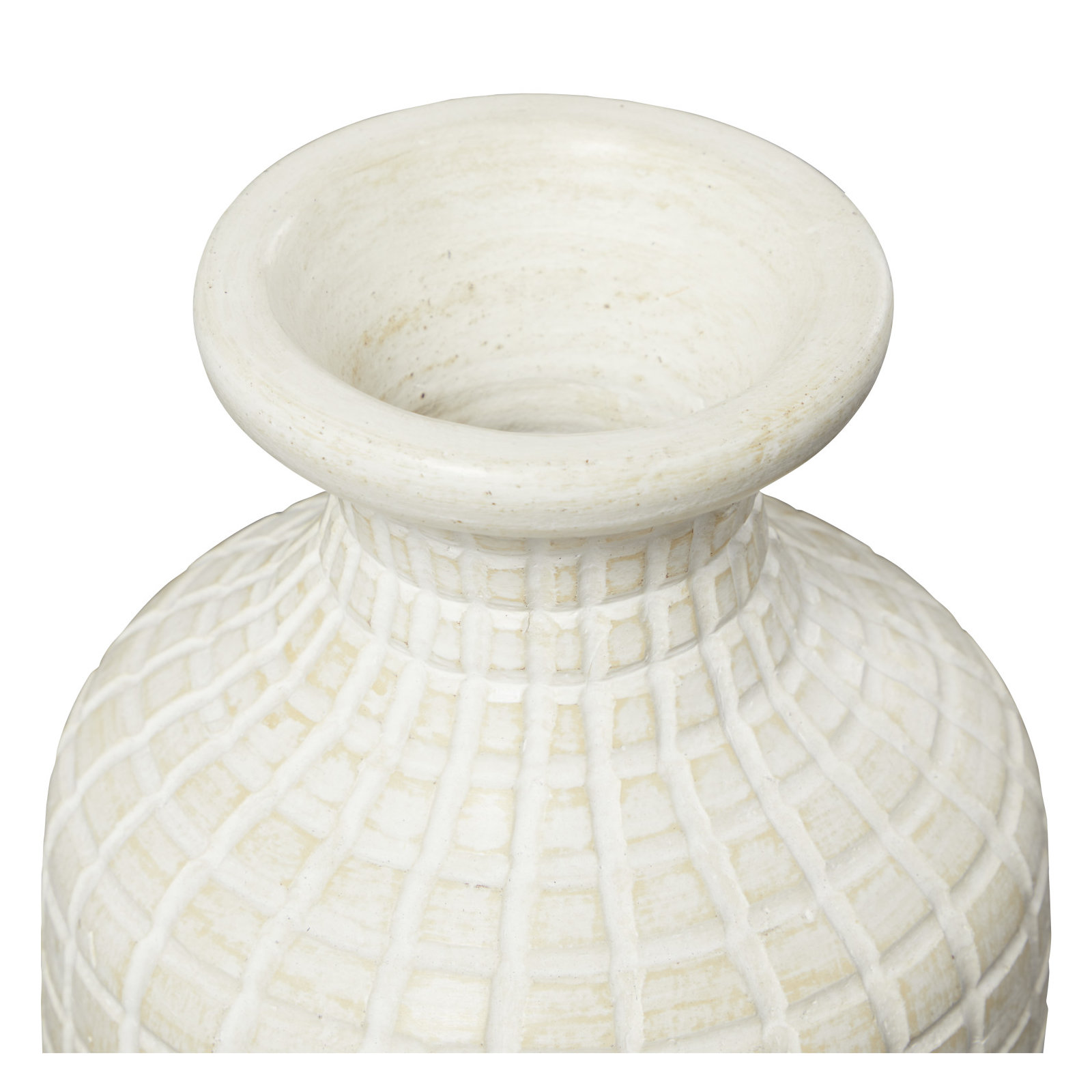 Almeria Terracotta Table Vase, 18.85" H x 8.85" W x 9" D