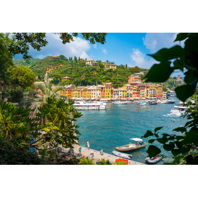 Romantic Portofino - Wrapped Canvas Print