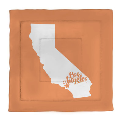 California Modern & Contemporary Polyester Percale Comforter