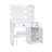 Vanity Desk With Lights, Vanity Set With Mirror, Makeup Vanity Desk With Large Drawers & Three Level Storage Dreeser, Vanitys/Vanities With 3 Lights Brightness Adjustable For Bedroom