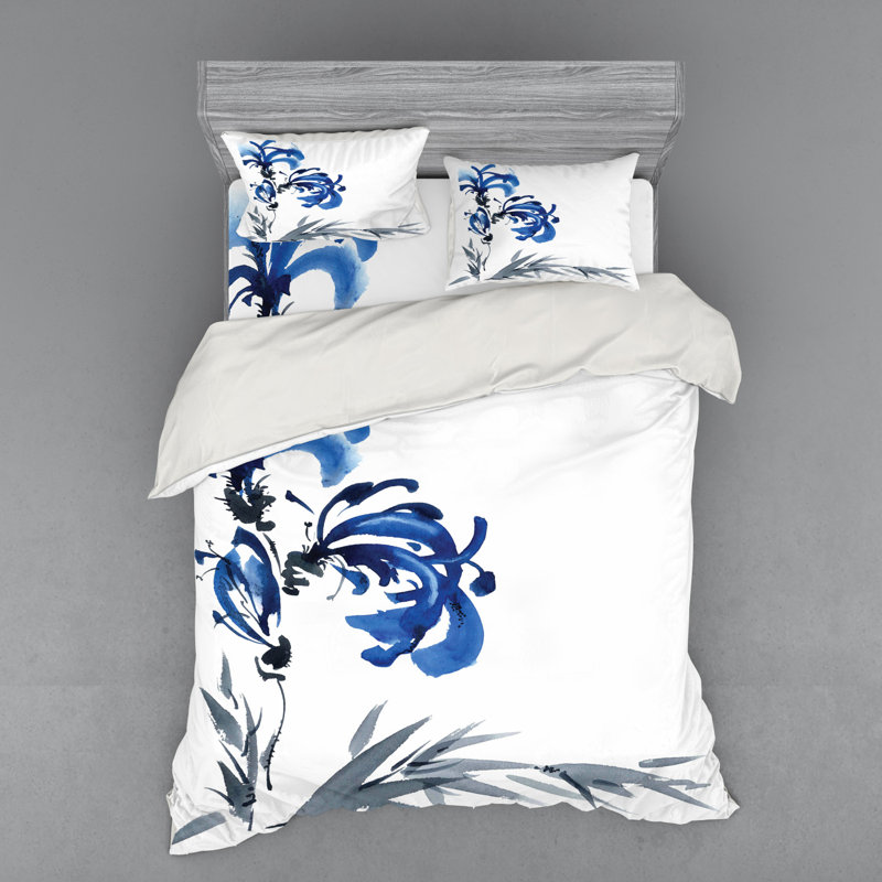 Farmhouse / Country Polyester Duvet Cover, Queen Duvet Cover + 3 Additional Pieces
