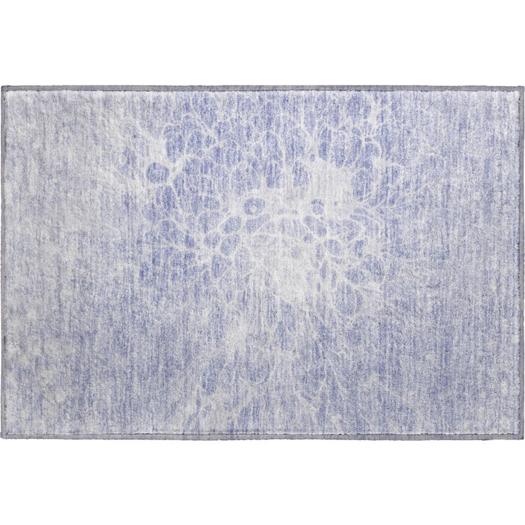 Premium Machine Washable Arnette Lavender Rug