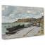 Sainte-Adresse Beach by Claude Monet - Wrapped Canvas-61845082