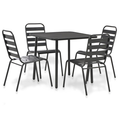 Fosdick 4 - Person Patio Dining Set Square Table