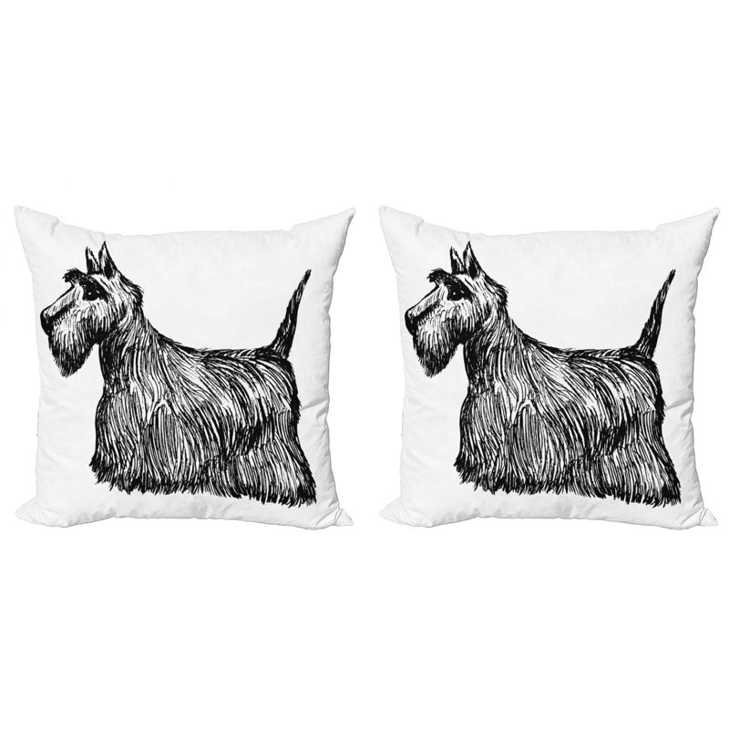 Housse de coussin Ambesonne, 16 po x 1 po