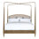Anderkit Solid Wood Canopy Bed