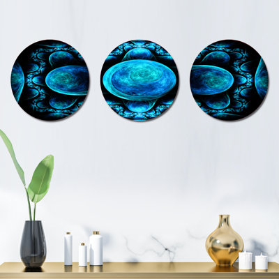 Abstract Wall Decor on Metal