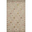 Kneiske Hand-Knotted Wool Green Area Rug-42598052