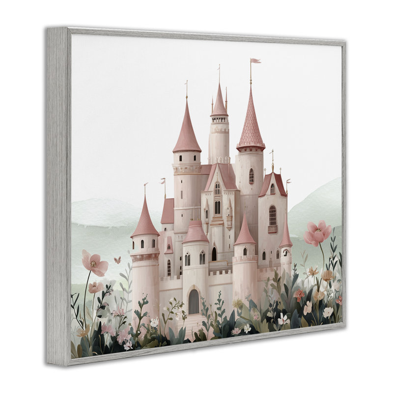 «A Castle For Princess», estampe numérique, design par Christine Simpson Art, H 24 po x l 30 po