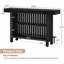 Unité de bar 63 po Modern Black