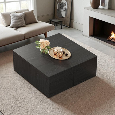Square Coffee Table With Storage