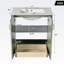 Meuble-lavabo 30 po avec lavabo en résine
