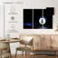 «8 Ball», 3 pièces sur toile-98562866