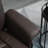 Faux Leather Swivel Recliner-1647922097-1647922102