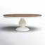 Americana Round 54'' Extendable Dining Table-1278095056