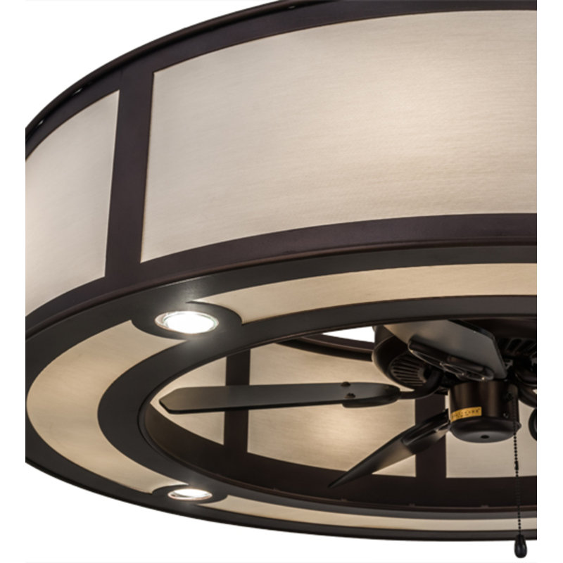 Smythe Craftsman Downrod Ceiling Fan