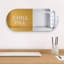 Décoration murale texte miroir brillant Chill Pill-883469049-883469055
