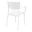 Chaise d'appoint empilable pour patio Farrah-358727952