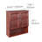 Brogden Removable Two-Door Wooden Wall Bathroom Cabinet with Adjustable Shelf
