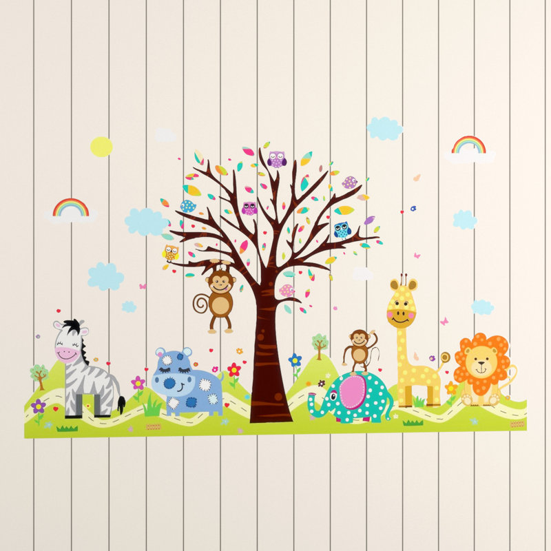 Happy London Zoo and Happy Hills Kids Wall Sticker