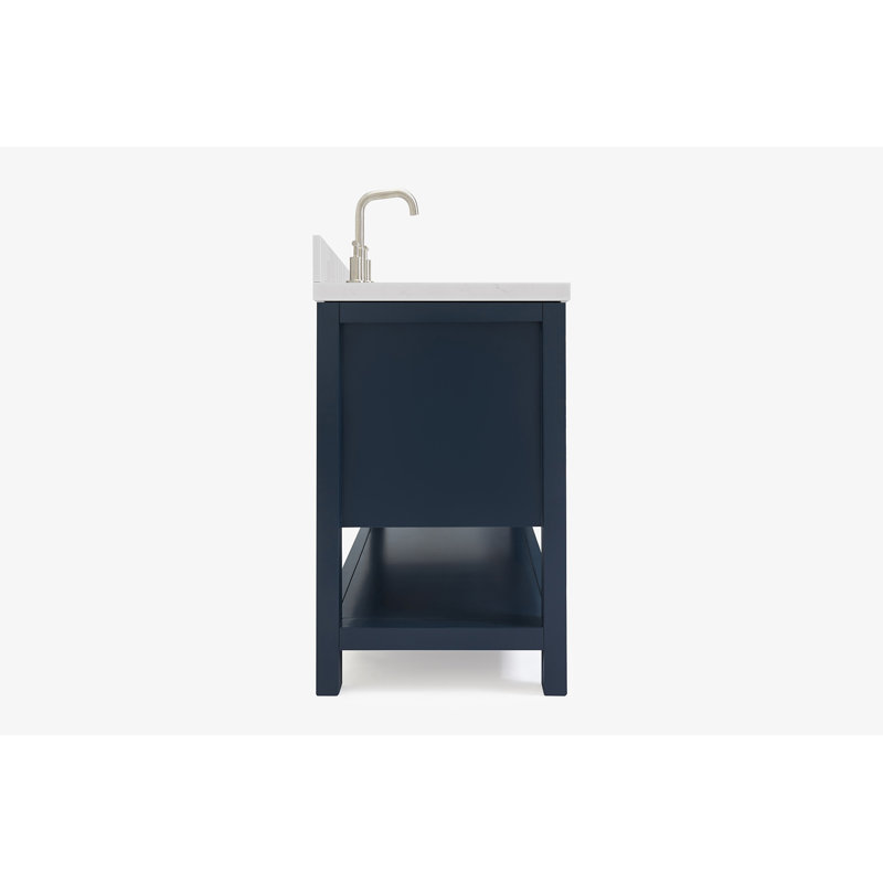 Magnolia Bath Vanity Oval Basin S043SWQ, Midnight Blue, Rectangular