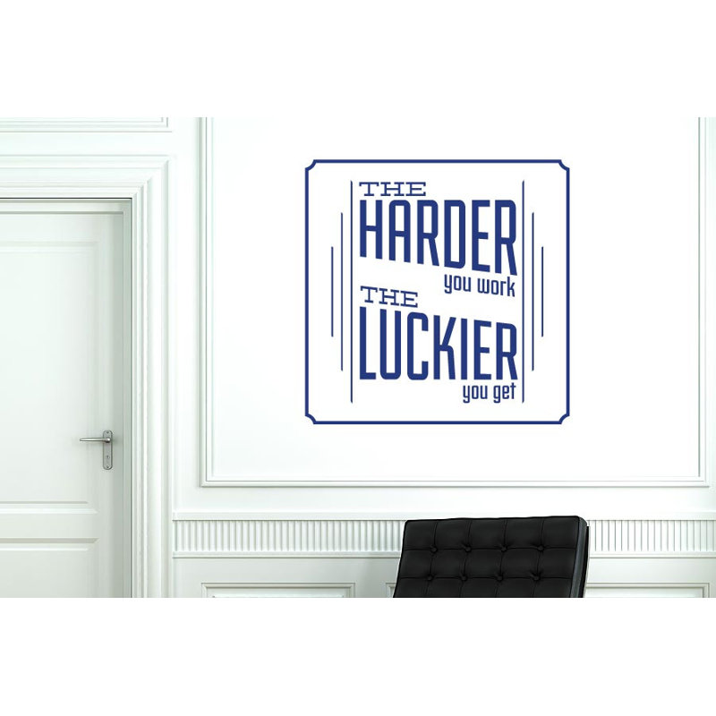 Non-Wall Damaging Wall Decal, Dark Blue