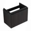 Meuble-lavabo 24 po avec lavabo en céramique, meuble-lavabo mural flottant, armoire de rangement en bois avec portes doubles pour la salle de bain-115688512