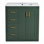 Ensemble de meuble-lavabo 30 po avec lavabo en céramique, armoire de rangement en bois massif, ensemble de meuble-lavabo autoportant avec 3 tiroirs et portes à fermeture douce