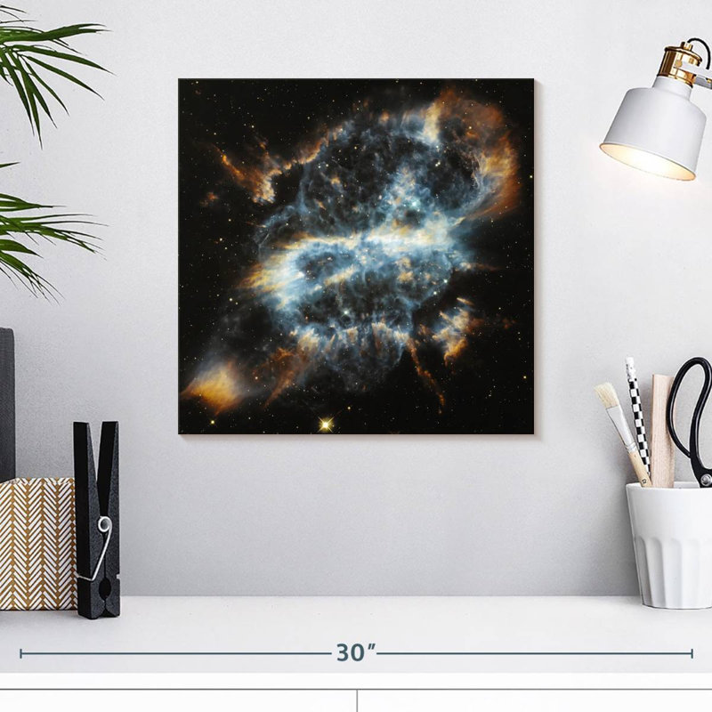 Oberle Spiral Planetary Nebula, 16" H x 16" W