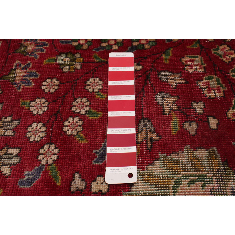 Tapis rouge Antalya 9 pi 5 po x 12 pi 8 po